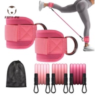 Adjustable Cable Ankle Straps for Leg Day Exercises Glutes and Strength Training
