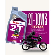 Maxoil 2T TCW3 1 CARTON (20 BOTOL) 2T wangi