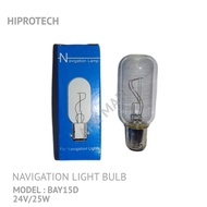 Navigation Light Bulb BAY15D 24V/25W Navigation Light Bulb