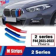 【Versatile】 For Bmw 2 Series F22 F33 F45 F46 216i 218i 220i 225i 228i Car Front Grille Stripes Grill