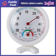 Termometer Hygrometer Analog Pengukur Suhu dan Kelembaban