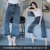 Jeans Wanita 7/ 9 KIMBAB KULOT-twenty olshop