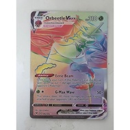 Pokemon orbeetle vmax hyper rare rainbow vivid voltage card