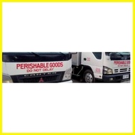 ☜ ∆ ☋ LTFRB Perishable Goods Sticker Cutout Decal