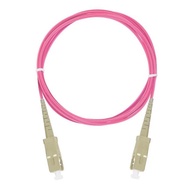 SC SC OM4 Patchcord Fiber Optic Multimode SC SC OM4 Simplex 20 meters