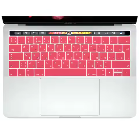 Silicone Keyboard Cover Skin Release 2016/2017/2018 For Macbook Pro 13"A1706 Pro 15"A1707 A1989 A199