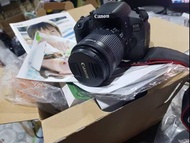 愛寶買賣 單眼 二手保7日 快門8千多 canon 700d 18-55 鏡頭 公司貨 非800d 550d 650d日製