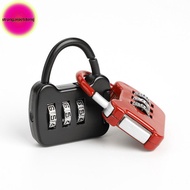 Strongaroetrtomj 3 Dial Luggage Travel Digit Number Code Lock Combination Padlock Safe Lock For Gym 