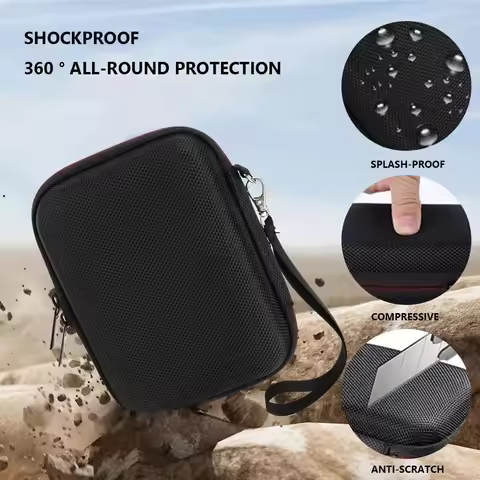 Handheld Game Console Case Bag Carrying Case Cover for Anbernic RG35XX RG353V RG353VS Portable Hard 