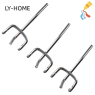LIAOYING Pegboard Hooks, Silver Display Hooks, Retail Shop Peg