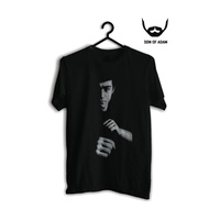 CUSTOM T-SHIRT DTG SCREEN PRINTING BRUCE LEE