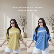 OVERSIZE T-SHIRTS / TOPS /Wanita MODERN TOPS 3 SLEEVES 4/ HIJAB TOPS
