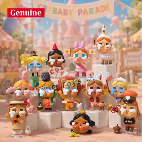 Genuine POPMART Crybaby Parade Series Mystery Box Trendy Blind Box Desktop Ornament Collectibles Han