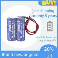 Original Maxell MAXELL 2CR17450 3V Mazak machine relocation detection battery CR17450 battery New