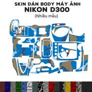3M Skin for Nikon D300 (Many models) | Anti-fouling film for Nikon D300 body