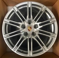 💥㊣㊣㊣Porsche Cayenne GTS正原廠21吋鍛造輕量鋁圈一套(bbs hre)