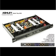 Power Amplifier Ashley Play4500/Play 4500 4 Channel Original Termurah
