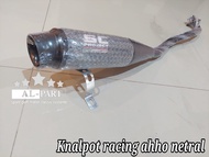 KNALPOT RACING SC PROJECT SHOGUN 110 - SHOGUN 125 - SMASH BLACK
