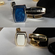 Richard Mille cufflinks (full RM logo)