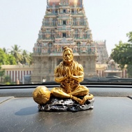 Namaskar Hanuman With Gada Statue By Resin for Pooja Gift Showpiece Vastu, Home Decor, Car |Hanuman 