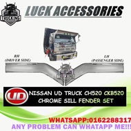 NISSAN CW520/GE13 SILL FENDER COVER CHROME