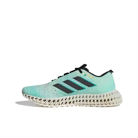 Adidas 4D FWD Running Shoes Unisex Low Top Green Gray Black ID3504