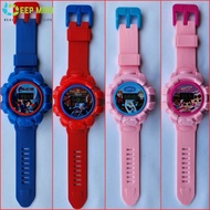 DM Projetor 3d Watch Kids Jam Tangan Avengers Captain America Ironman Hulk Spiderman