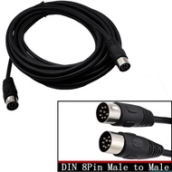 dingdongaa Long 8 PIN DIN Cable Male to Male Extension Cord for Bang and Olufsen 2