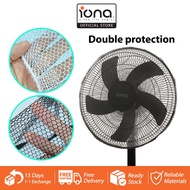 Fan Cover / Safety Net 16 inch - Black / White Safety Fan Filters