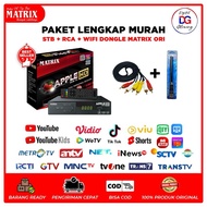 Matrix Apple Merah/Silver/Kuning Super HD - STB TV Digital YoutubeMeeCastApple CastIPTVDVB-T2