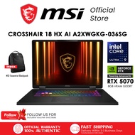 MSI Crosshair 18 HX AI A2XWGKG-036SG / Intel Core Ultra 9 processor 275HX / NVIDIA GeForce RTX 5070 