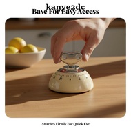 [kanye2dc] 2-6pack Mechanical Timepiece Timer Kitchen Timer Printed Minute Markings
