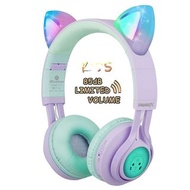Riwbox CT-7S Cat Ear Bluetooth Headphones Purple 貓耳藍牙耳機 紫色