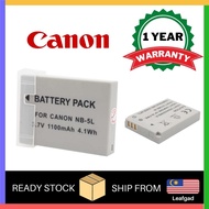 Proocam Canon Compatible Rechargeable Battery for Canon PowerShot SD, Digital IXUS, IXY Digital NB-5