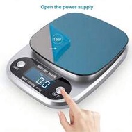 4-Unit Digital Kitchen Scale, Battery Powered (2 AAA Batteries), LCD Display, Convertible Units (G/O