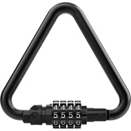 Locking Carabiner Heavy Duty, Large Carabiner Clip with Combination Lock, 4 inch 25KN Metal D Ring C