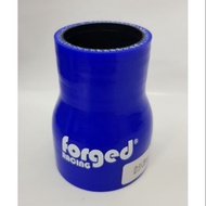 38mm to 51mm 38 > 51 mm 1.5">2" Forged Racing Silicone Reducer Hose Blue