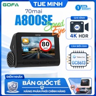 70mai A800SE Speed Eye Car Dash Cam Traffic Warning