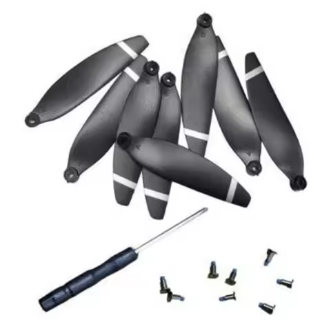 Universal Brushless Drone Fan Plastic Black Folding Propeller Wind Quadcopter Spare Blade for L900 P