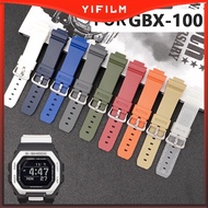 Waterproof Resin Watch Strap Suitable For Casio G-LIDE Series GBX100/GA100 110 Watch Replacement Acc