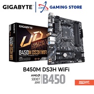 GIGABYTE B450M DS3H WIFI DDR4 / D4 AM4 GAMING MOTHERBOARD