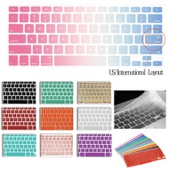 Laptop Multicolor Silicone Keyboard Cover For Apple Macbook