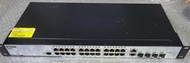 ◢ 簡便宜 ◣ 二手 D-Link DES-3200-28 24 連接埠 10/100BASE-T 連接埠 + 4 個組