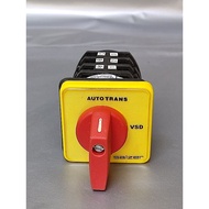 SALZER 16A 3 POLES AUTO TRANS - VSD SELECTOR SWITCH