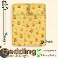 CHARACTER MOTIF BED SHEET SINGLE QUEEN & KING'S SIZE 80x200/90x200/100x200/120x200/160x200/180x200/2