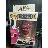 (R&G2H) Funko POP Fantastic Beasts - Fwooper Flocked Kohl (26) with Boss Protector
