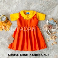 Clothes Costume Doll SQUID GAME Children / SQUID GAME Costume / Play Costume / PHOTOSHOOT Children C