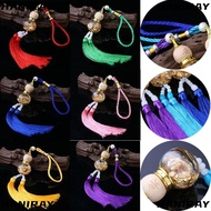 HANIRAY Car Glass Bottle Pendant, Car Pendant Gold Foil Bottom Gourd Pendant Car Mini Gourd Pendant,