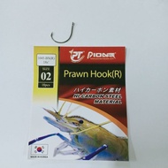 [A SELL Hot Sale053]♤โอซี☁MATA Pioneer เบ็ดกุ้ง (R) หลุมตากุ้งเสาเหล็กคาร์บอนสูง