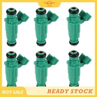 [CloudsMiles] Fuel Injector Nozzles Set of 6 New for    1.6L 2.5L 2.7L 1999-2011 3531037150 Car Acce